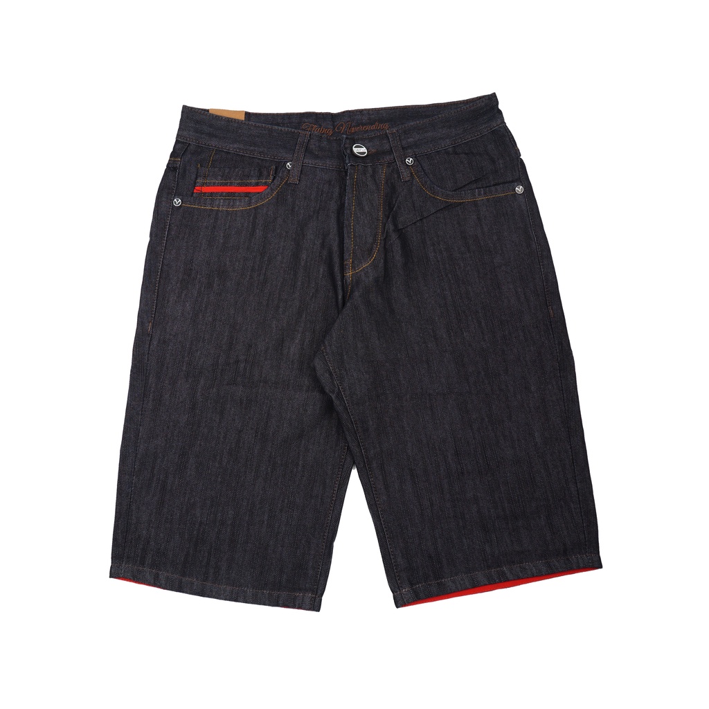 Defly celana pendek jeans - Red line 13