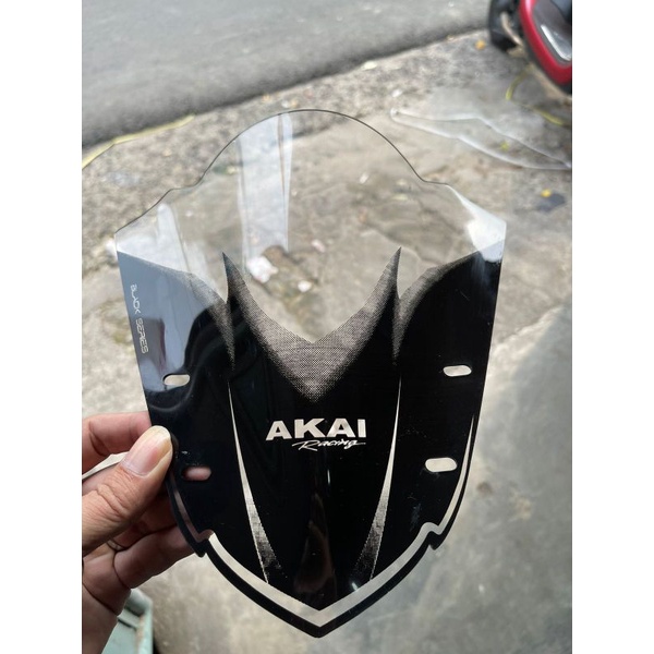 VISOR AEROX / WINSIL AEROX / WINDSIELD AEROX sesuai foto #visor #winsil #kacadepan #aerox #aerok #aerox155