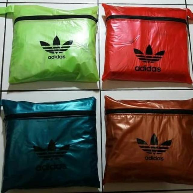 obral  jas hujan /rain coat/jaket jas hujan adidas