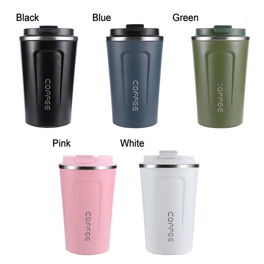 Preva Coffee Mug New Portable Dengan Tutup Termos Cangkir Travelling Cup