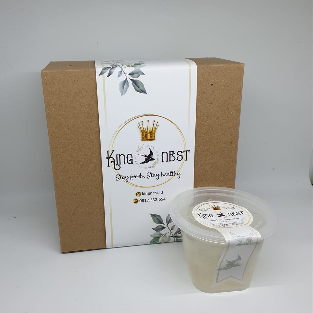 

King Nest Minuman Sarang Burung Walet Concentrated 40% 120ML Isi 4PCS