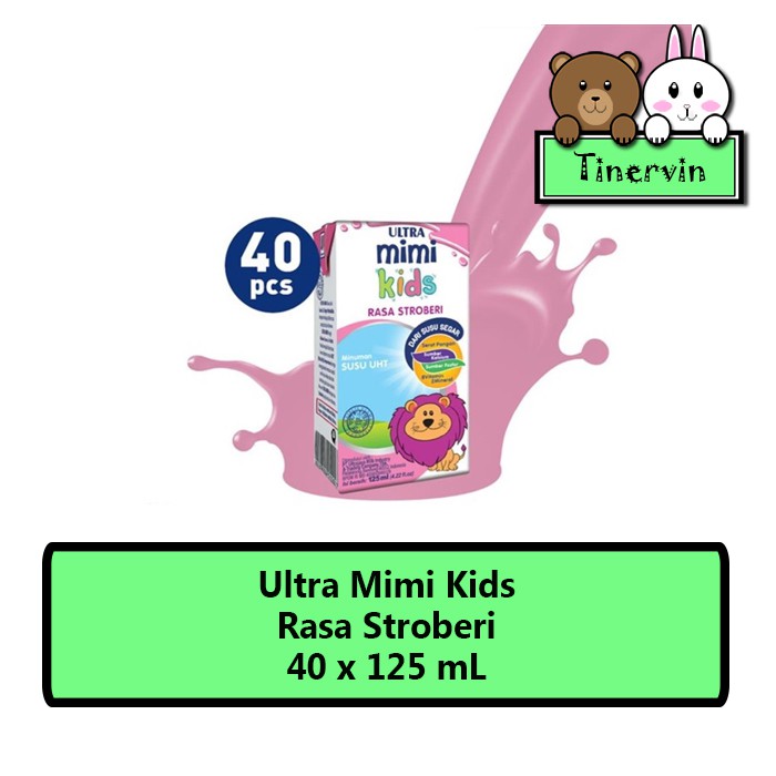 

Ultra Mimi Stroberi 40 x 125mL