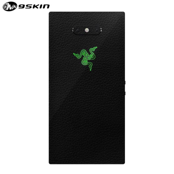 Skin Handphone / Garskin Razer Phone 2 - 3M Black Leather
