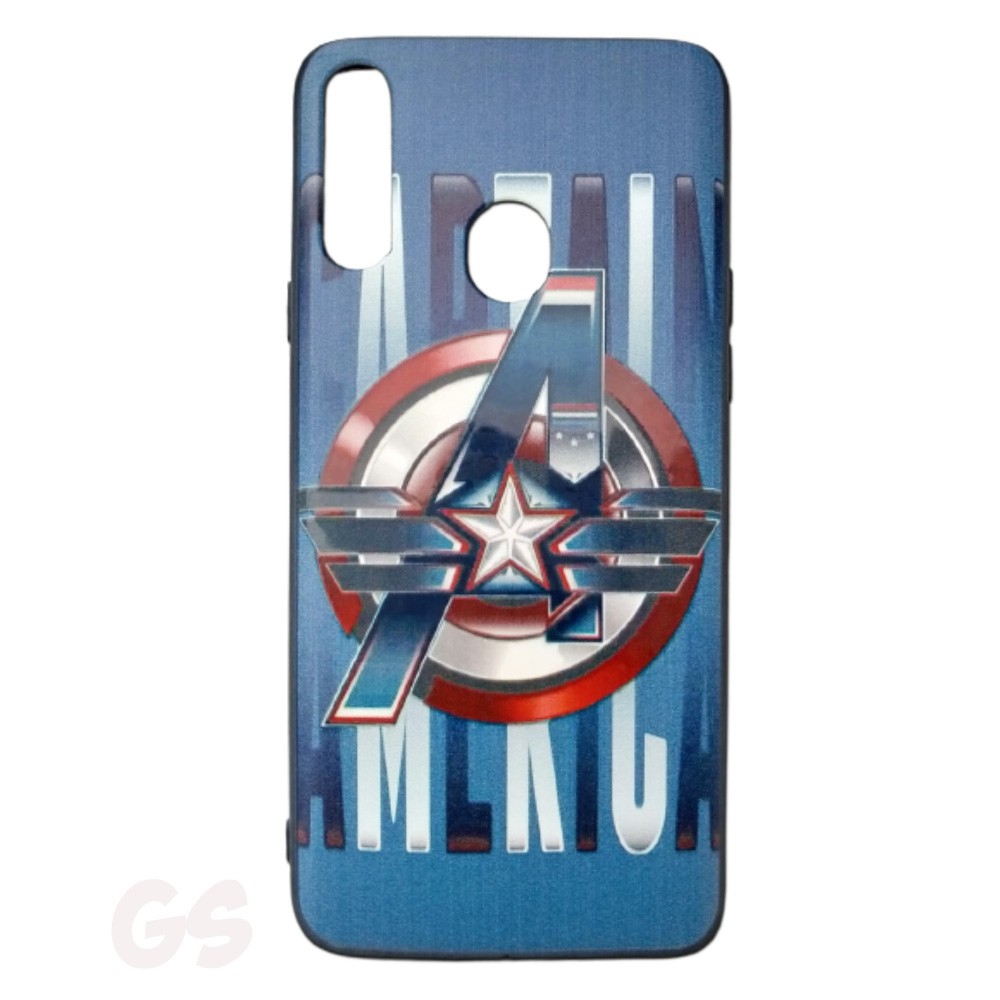 Hardcase Fuze Gambar Karakter case Samsung A20S Premium Quality