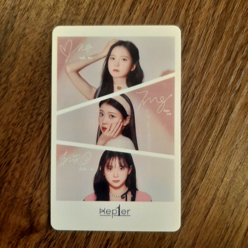 kep1er x cgv photocard yujin xiaoting mashiro