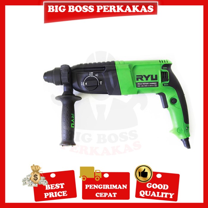 Tekiro Ryu Mesin Bor Beton Bobok Ryu Rrh 26 Sds Plus/ Rotary Hammer #98