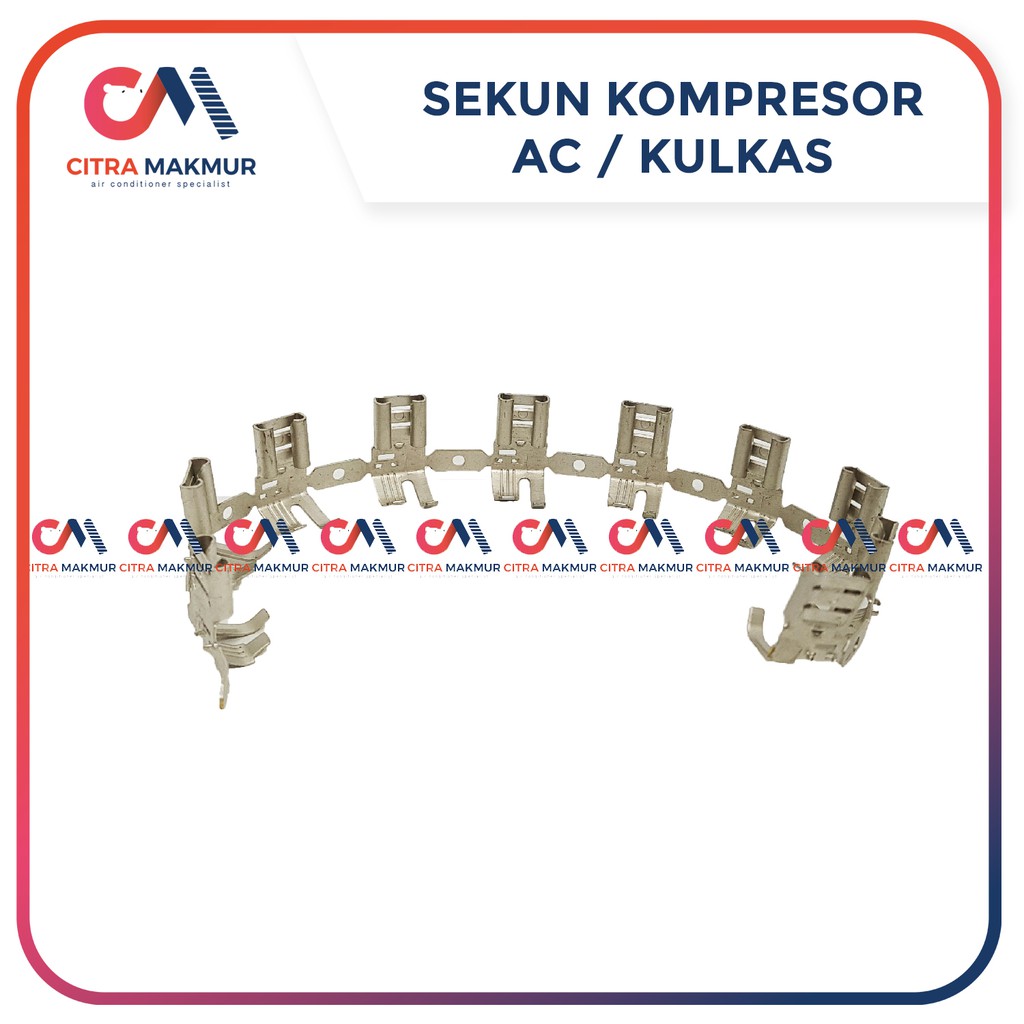 Sekun Kompresor AC Terminal connector konektor Kabel Air conditioner Kapasitor Kulkas