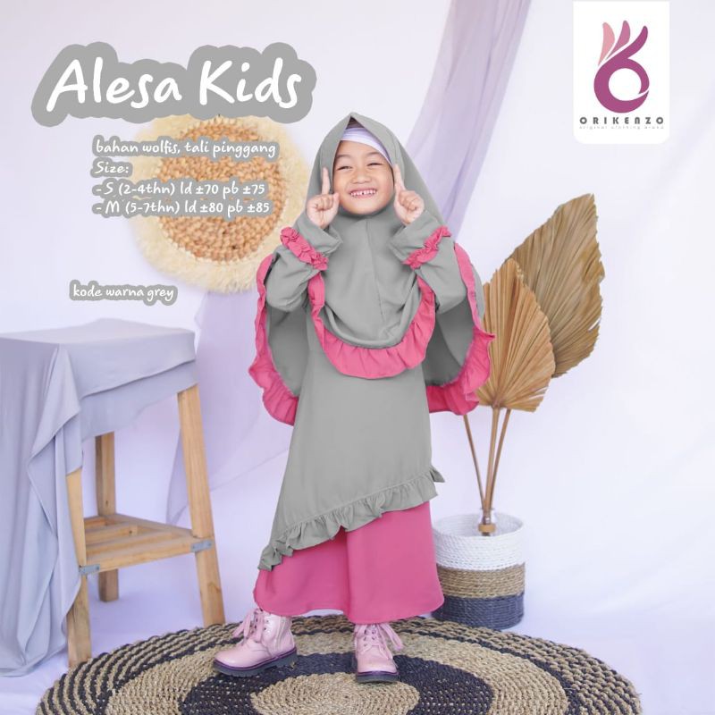 Baju setelan Anak / Gamis Anak By OriKenzo