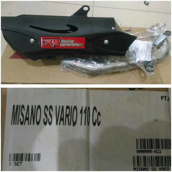 knalpot r9 misano vario,vario125,vario150
