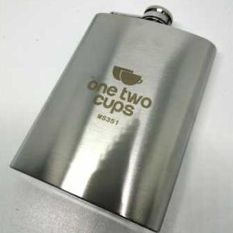 Botol Gepeng Air Minum - Full Stainless