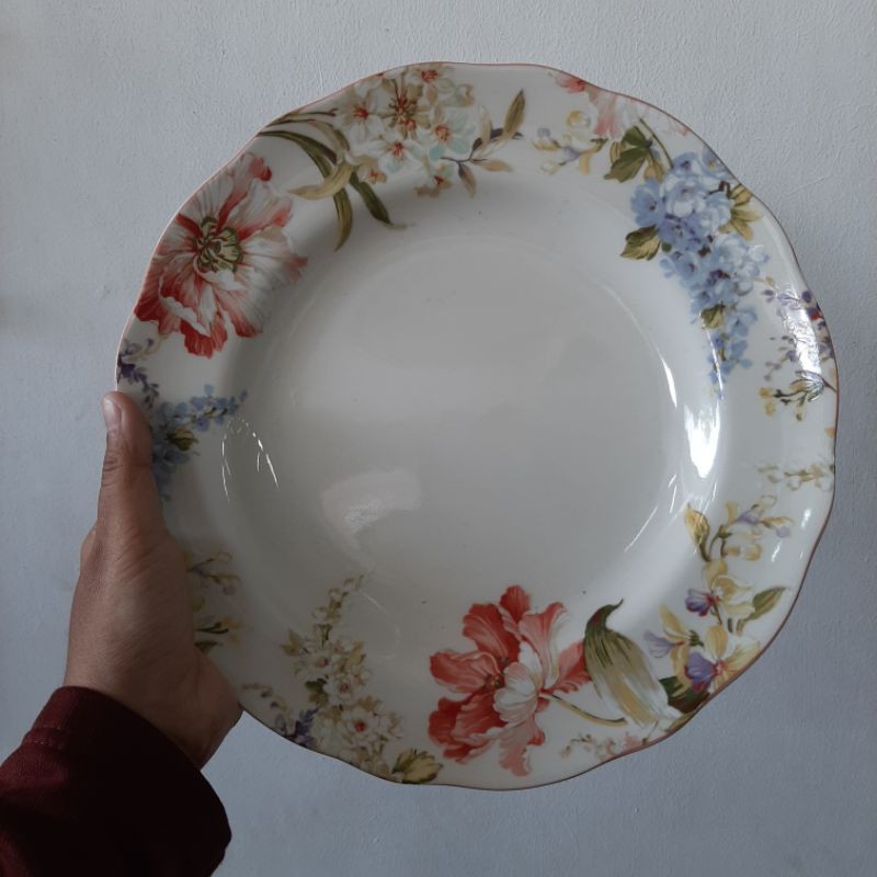 DINNER PLAT SHABBY/PIRING SHABBY/PIRING BESAR/PIRING SANGO