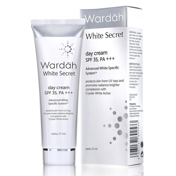 WARDAH CRYSTAL SECRET BRIGHTENING DAY CREAM 15ML