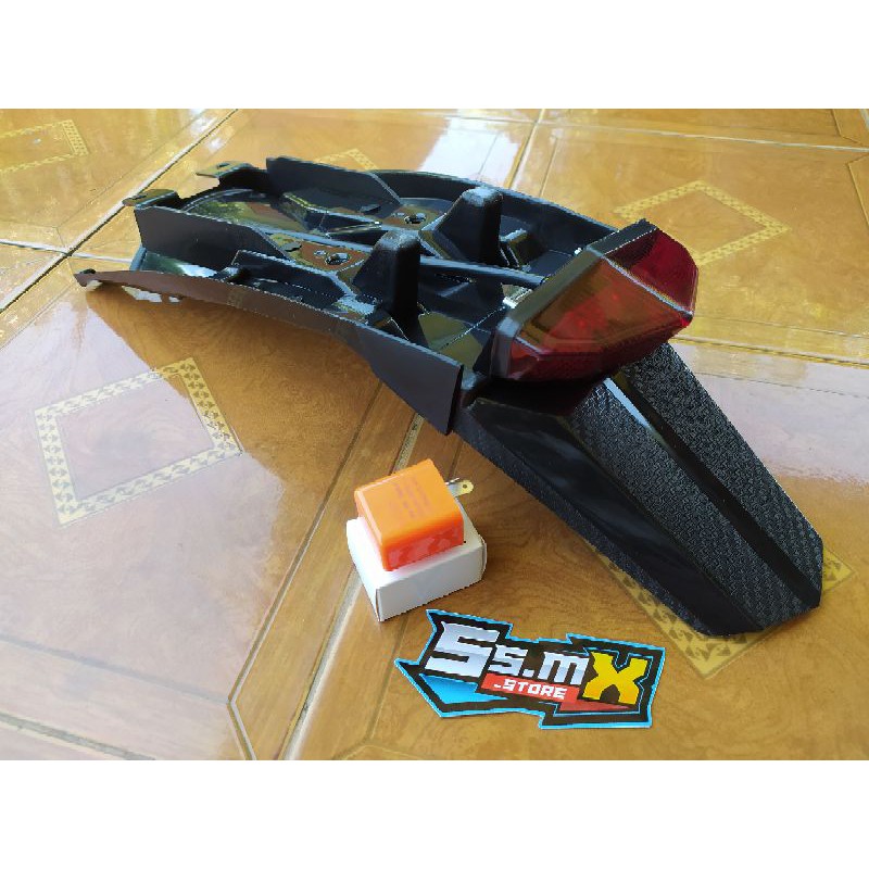 stoplamp crf carbon 3in1 plus flasher kedip