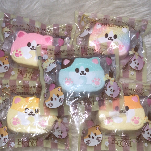 squishy ibloom nyan nyan cake roll