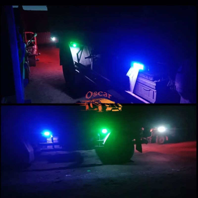 Lampu Samping Bak Truck 24 Volt Dan 12 Volt Sein Nyala Runing 26 LED