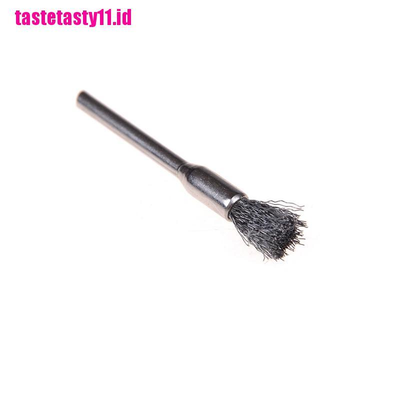 1 Pc Sikat Kawat Baja Model Putar Untuk Alat Poles mini