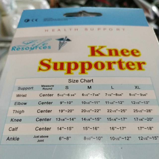 Life Resources knee support /Deker lutut  / penyangga lutut / deker murah / deker / knee supporter