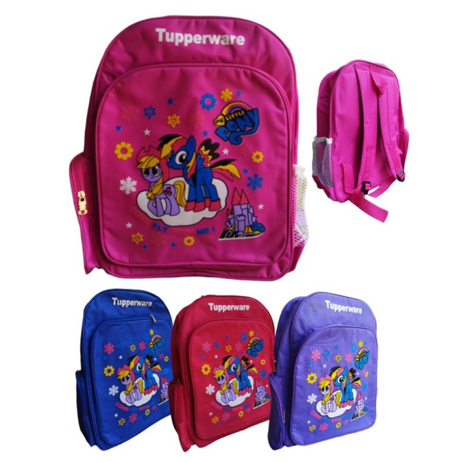 Tas Backpack My Little Pony / Tas My Little Pony Tupperware