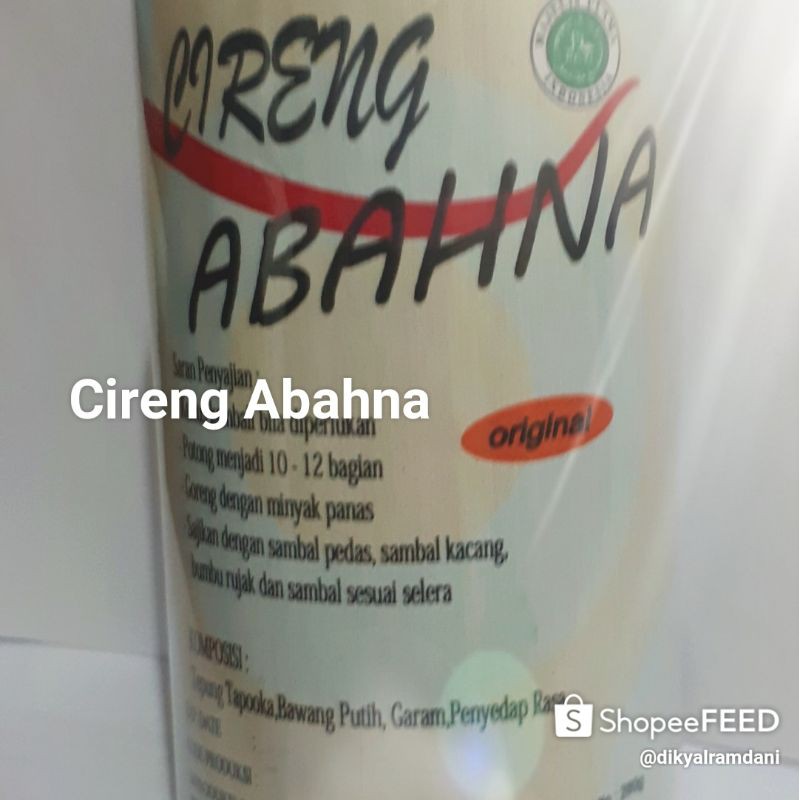 

Cireng Abahna
