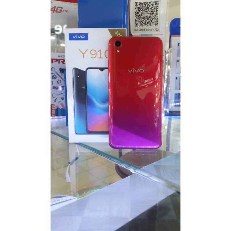 vivo y91c ram 2/32 second kondisi mulus dan fullset
