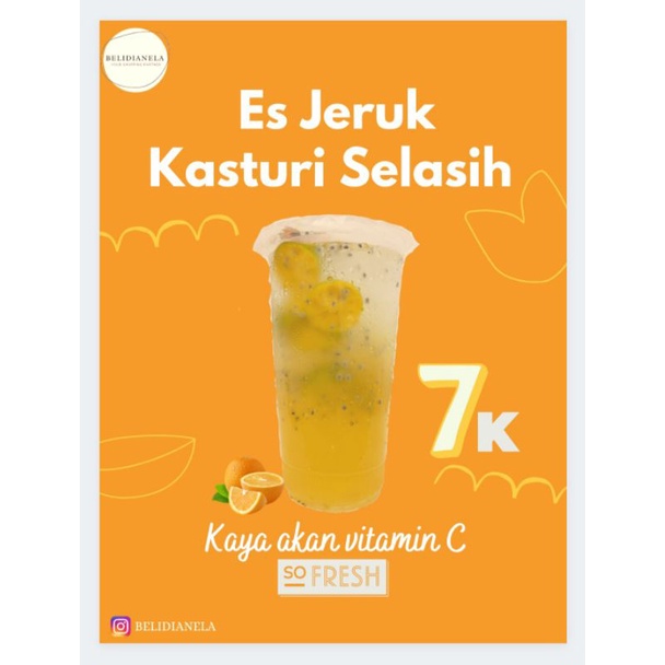 

Es Jeruk Kasturi Selasih
