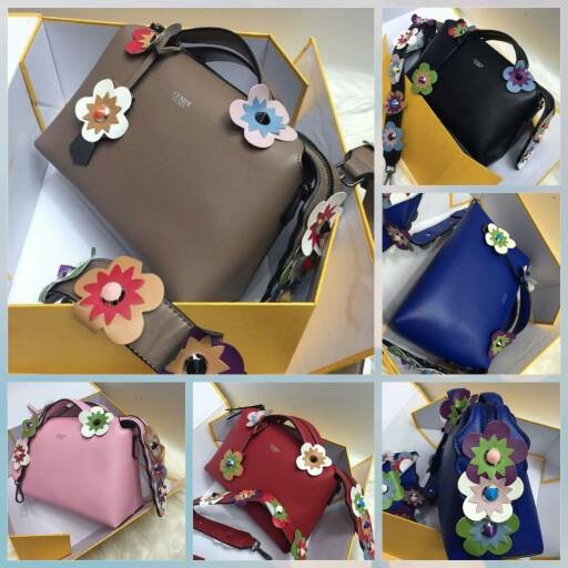 TAS FENDI BTW FLOWER SEMI PREMIUM