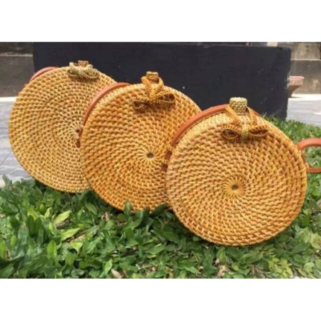 

Motif bulat coklat
