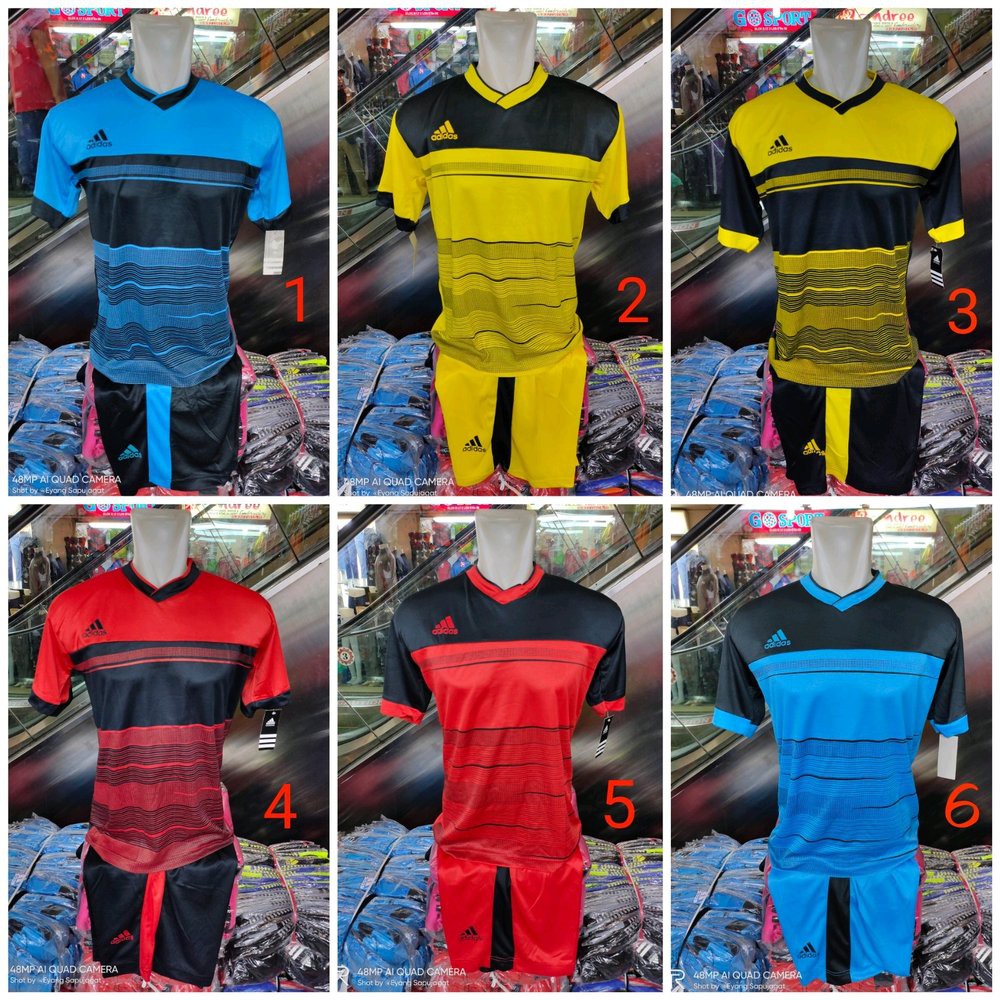Promo Jersey Bola futsal setelan adidas Terlaris