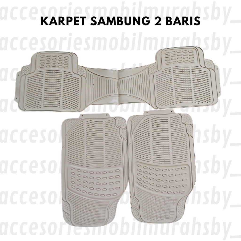 Karpet Mobil Continental Universal 2 Baris Sambung 3Pcs