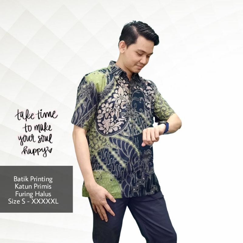 HEM BATIK PENDEK KEREN