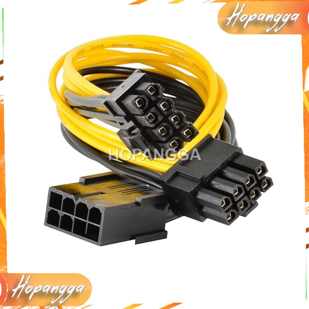 Kabel Adapter 8 pin Female to 2 x 8 (6+2) pin Male Power Vga