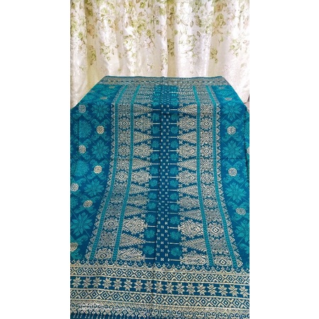 kain/bahan motif songket mawar Jepang rakam