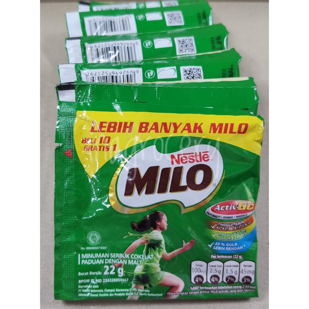 

MILO 10+1pcs x 22gr