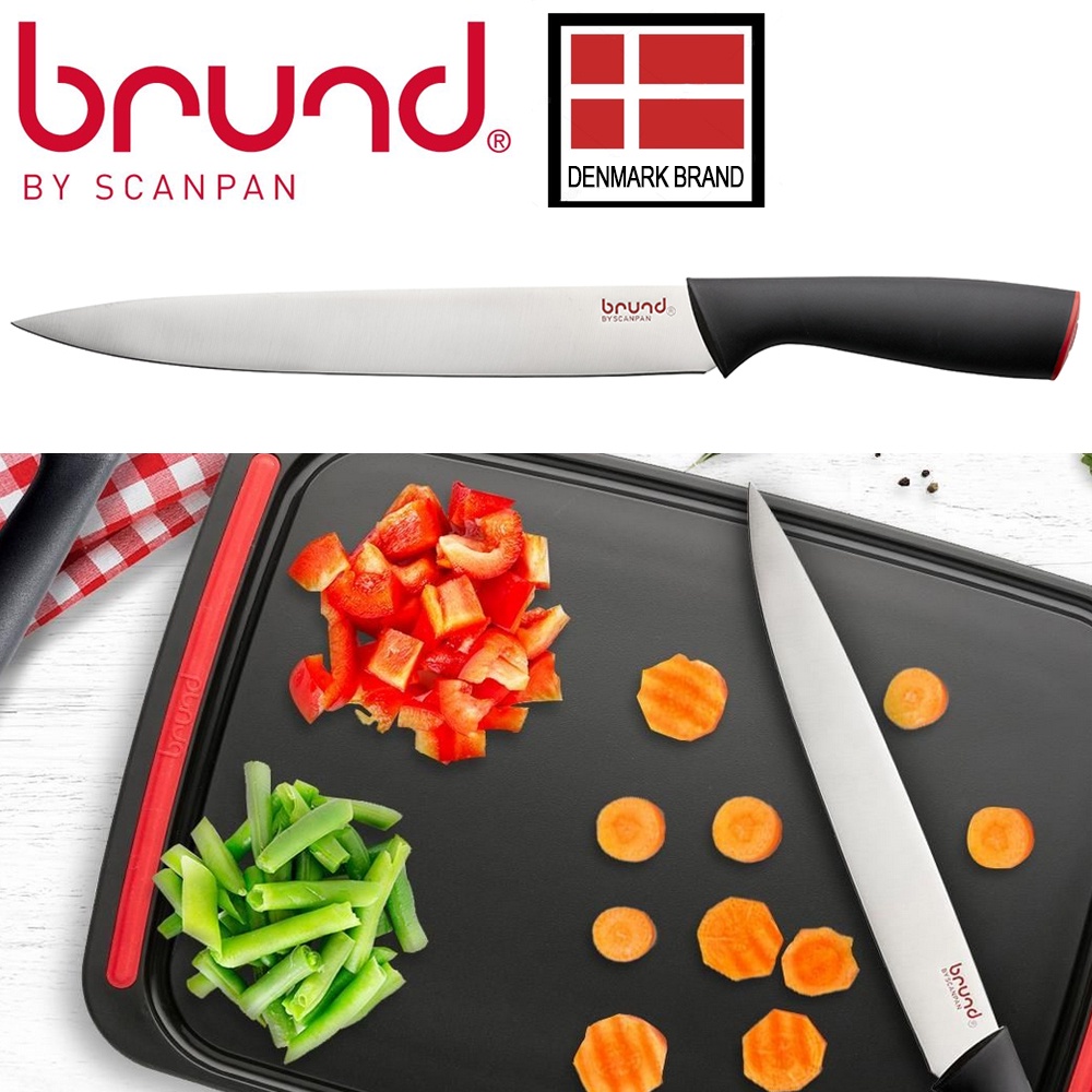 Brund by Scanpan 24 cm Easycut Carving Knife - Pisau Dapur Koki