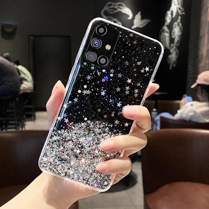 Xiaomi Redmi 9T 2021 Casing Softcase Tpu Bahan Premium Glitter Glossy