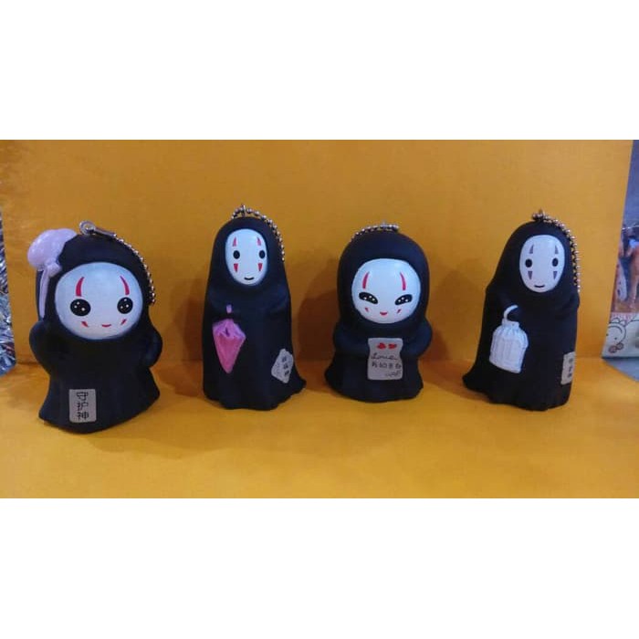 Gantungan Kunci No Face Man Miyazaki Hayao
