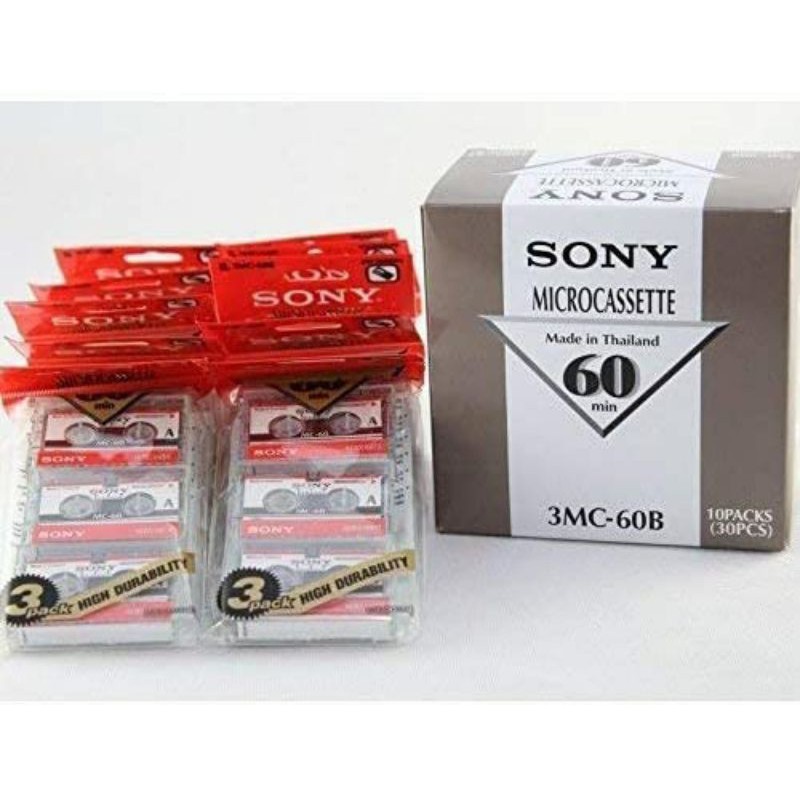 Sony MC-60 MC60 Microcassette Blank Tape