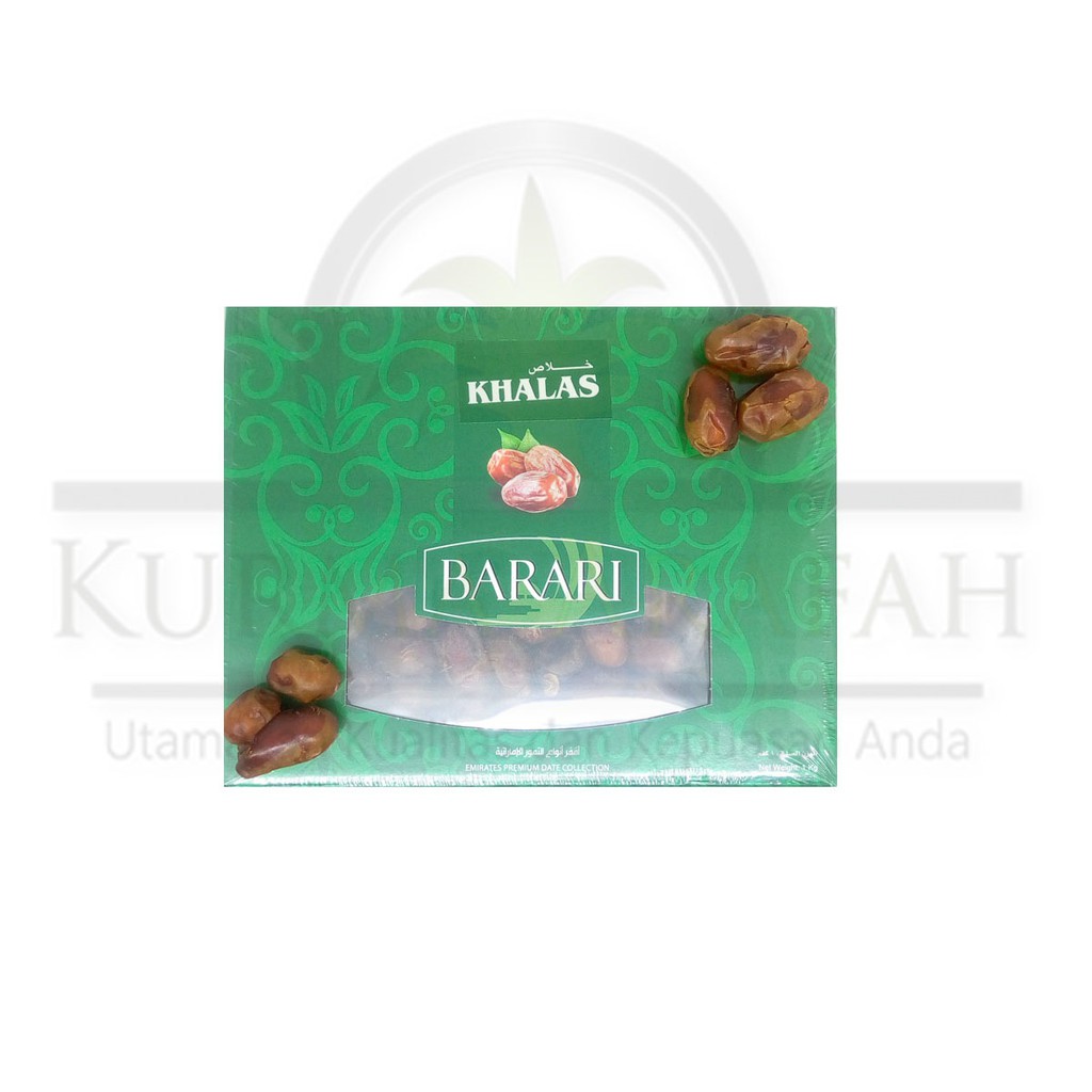 Kurma Khalas Barari 1kg / Kurma Lembut / Oleh Oleh Haji dan Umroh
