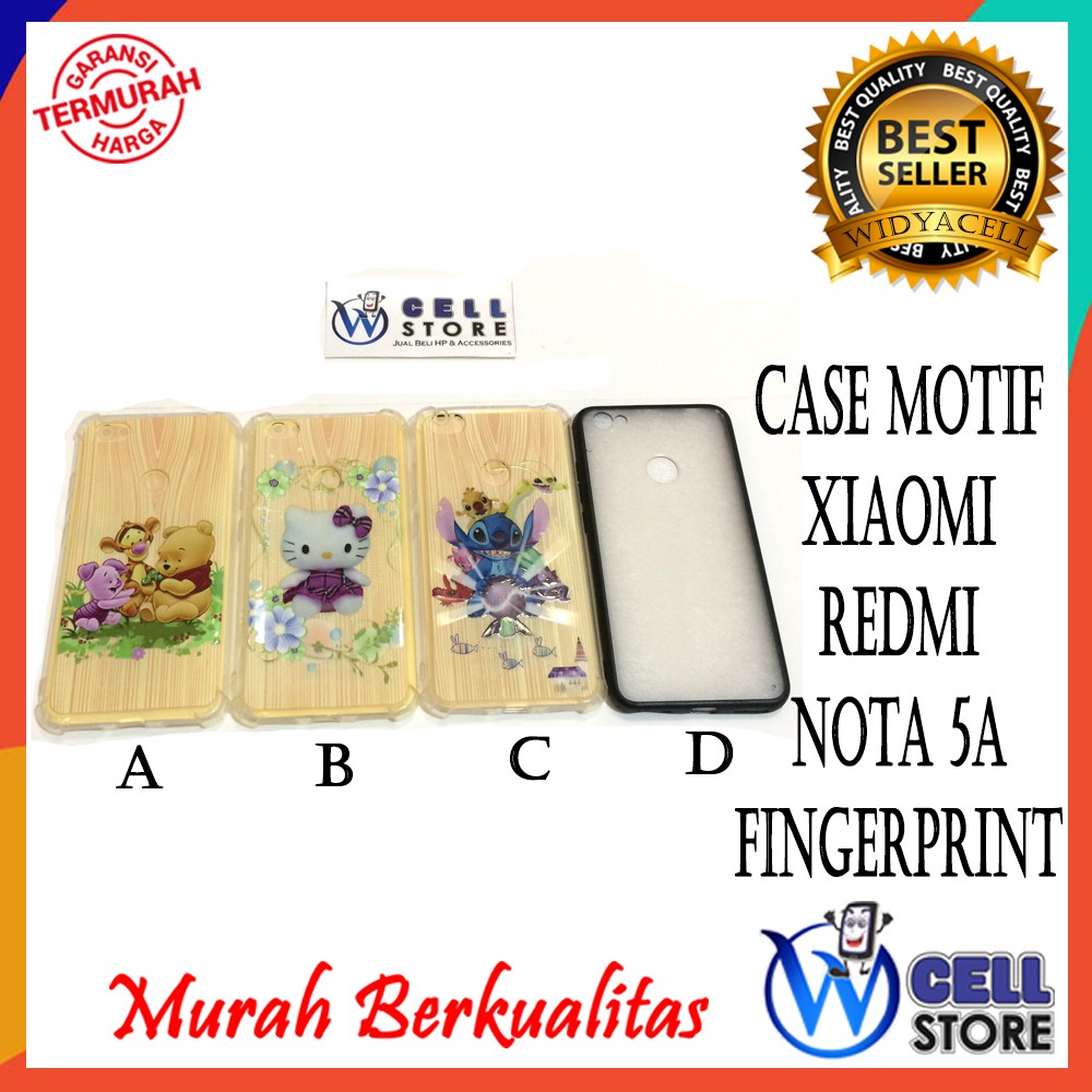 [WCELL] Hard Case / HardCase Motif Xiaomi Redmi Note 5A Fingerprint