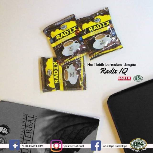 1 SACHET RADIX IQ asli Mly