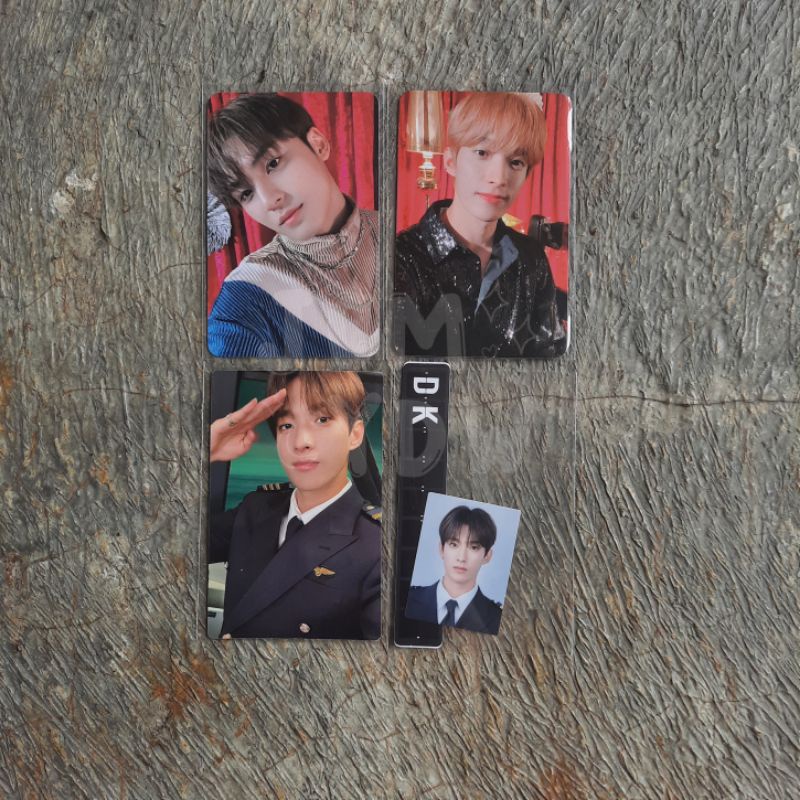 Seventeen Mingyu DK Dokyeom Magazine Member Kit Photocard