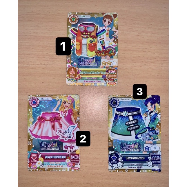 [OFFICIAL] AIKATSU CARD/KARTU AIKATSU CRYSTAL COLLECTION (BACA DESKRIPSI)