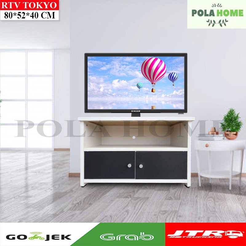 Pola Rak TV Rak TV Cabinet Rak TV Minimalis uk 80X52CM