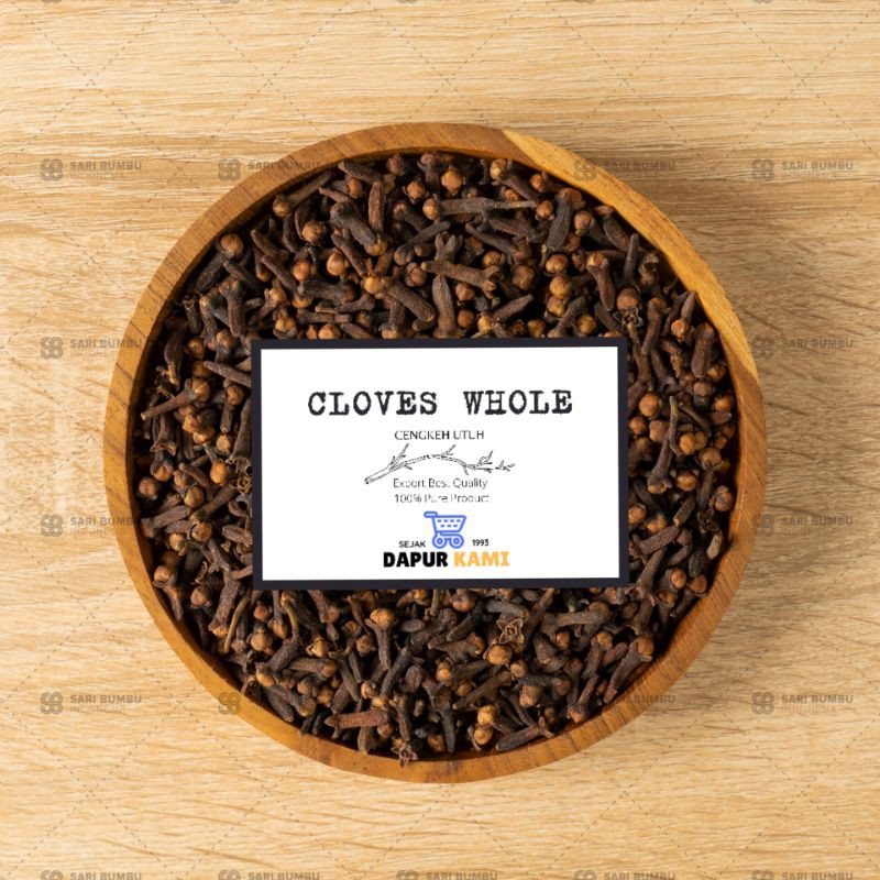 

BUMBU DAPUR KAMI " Cloves Whole/ Cengkeh Utuh Super