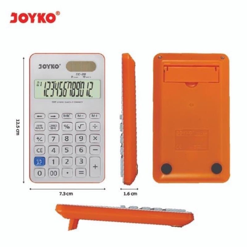 

Kalkulator Joyko CC-38 12 Digits Check Correct