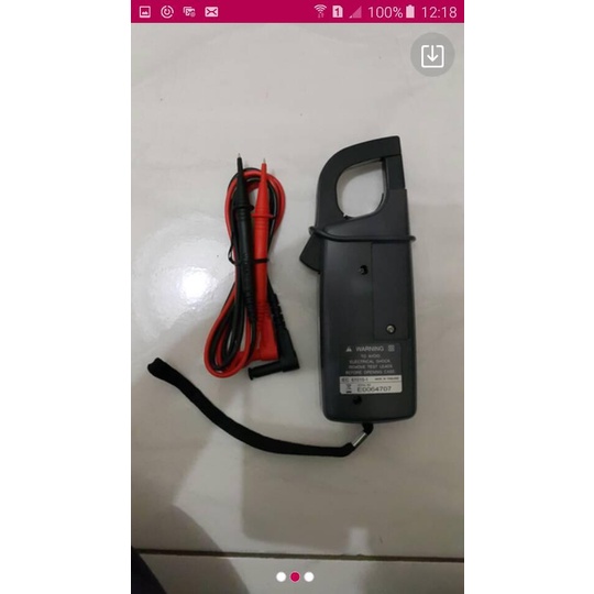 digital tang ampere kyoritsu 2007a clamp multimeter amper