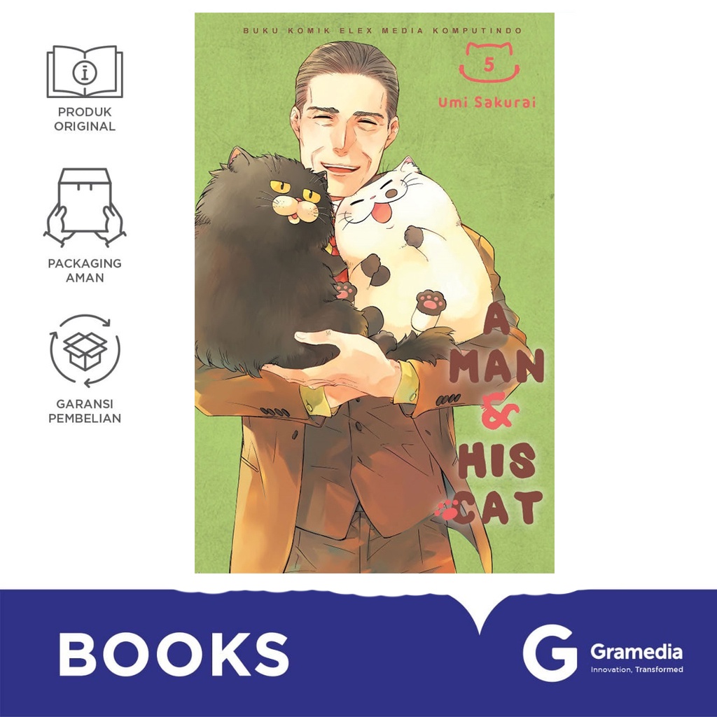 Gramedia Bali - A Man &amp; His Cat 05