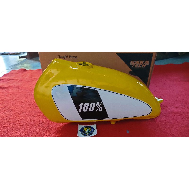 tangki dt press cat kuning merah