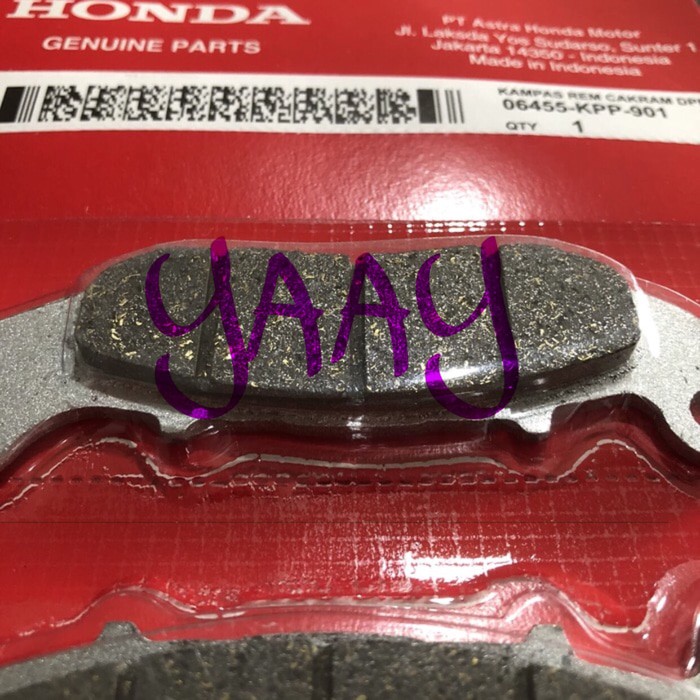 Dispad Depan Kampas Rem Cakram Honda Tiger Revo New Megapro Mega Pro CB150 CB 150 CBR Verza KPP-2