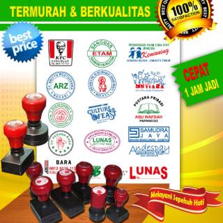  Stempel  otomatis desain  custom murah berkualitas 